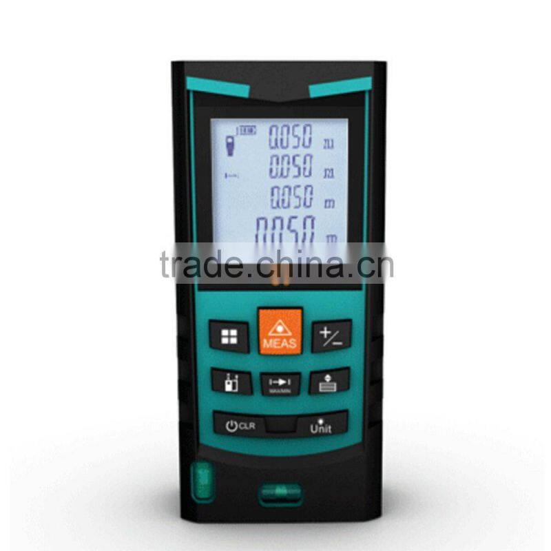 Laser Distance Measurer with Backlit Display