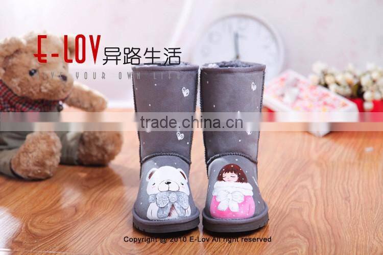 NO.U002G Latest design women winter shoes/Women shoes winter/Ladies winter shoes