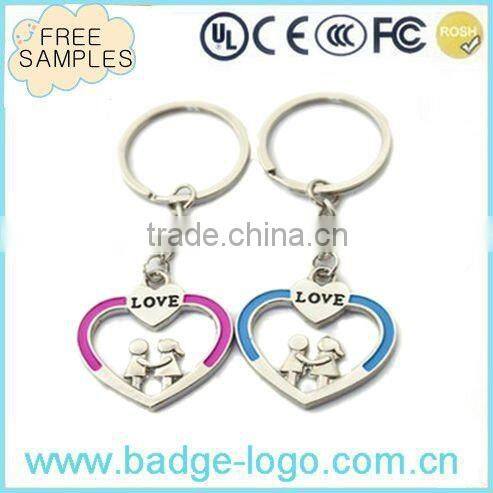 Latest Design Antique Round Custom Metal Keychain