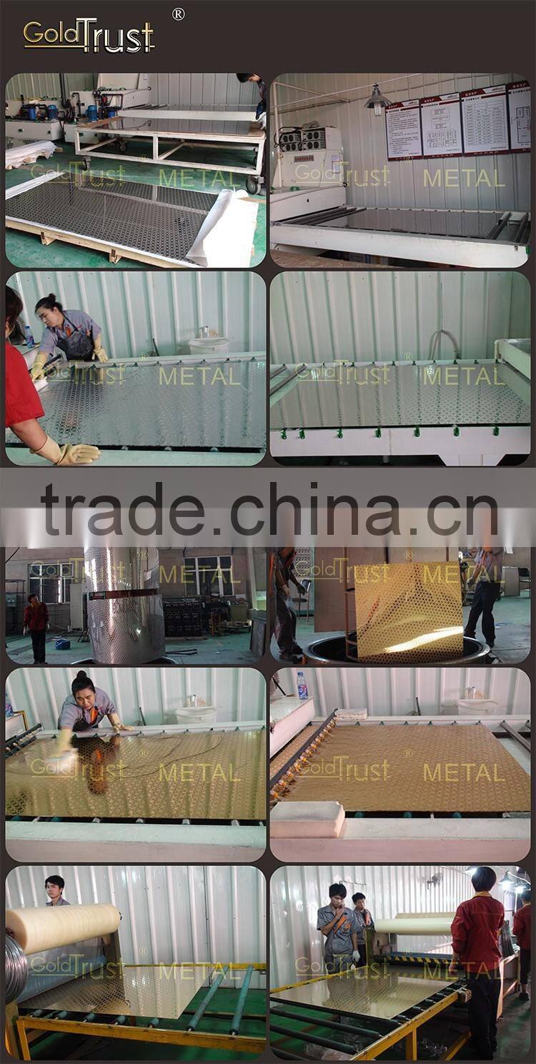 pvd color etching stainless steel sheets