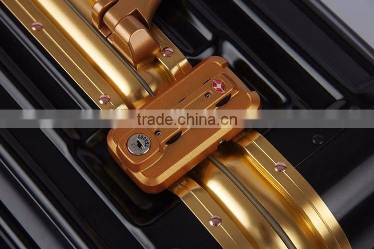 China supplier Sun Hope professional aluminum luggage case with GPS
