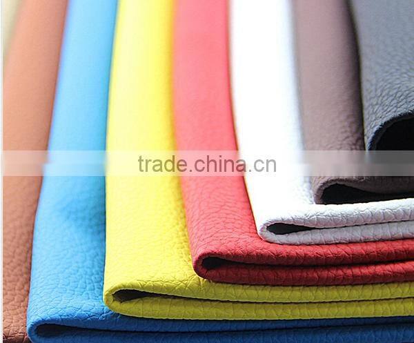 Embossed PU leather for car cover material usage , no bad smell