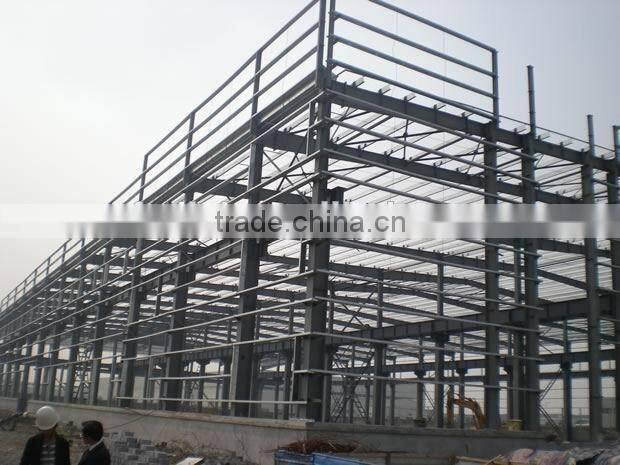Steel Construction Structures Sandwich Panel Roof Low Price Steel Structure