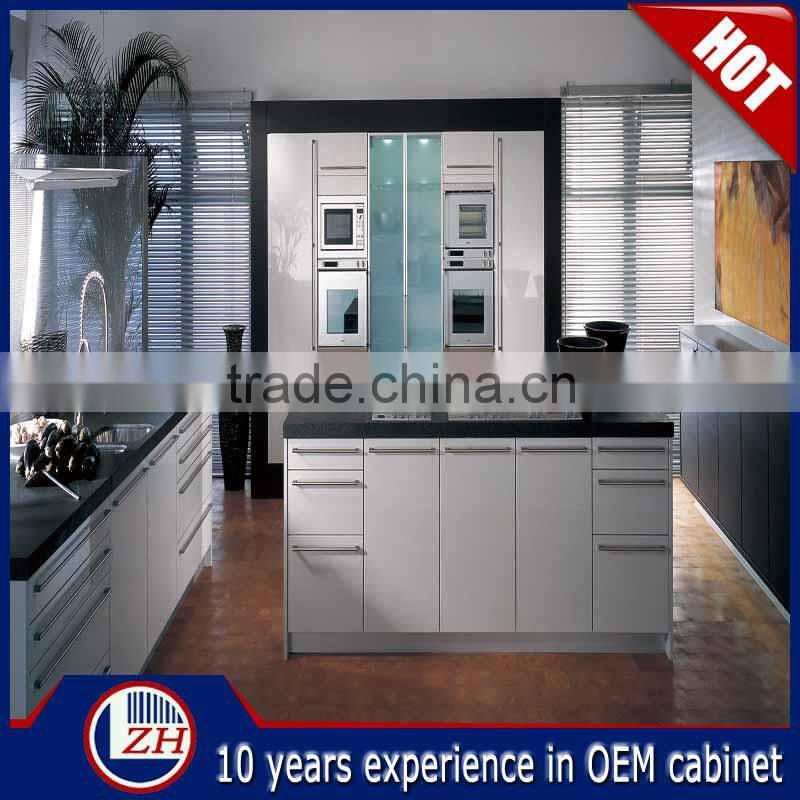 Marble Top Multi-color High Gloss Lacquer Kitchen,Small Kitchen Designs