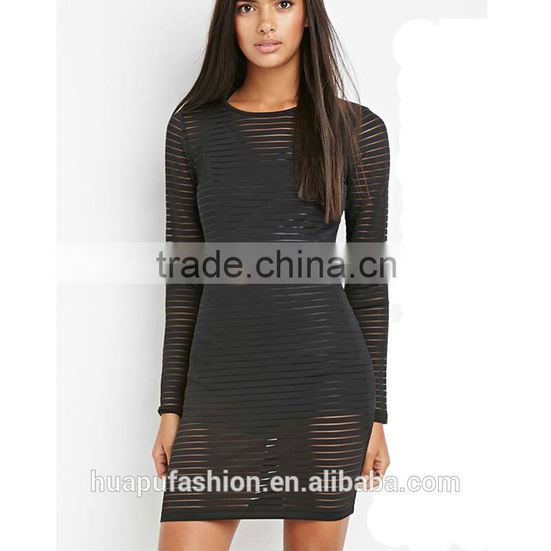 HP680061 2016 hot fashion derocate sequin neck lady fashion dress names, desiger one piece pary dress