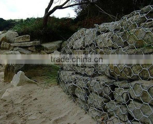 Galvanized &PVC Coated Anping Factory Gabion Box Basket/Gabion Wire Mesh Netting