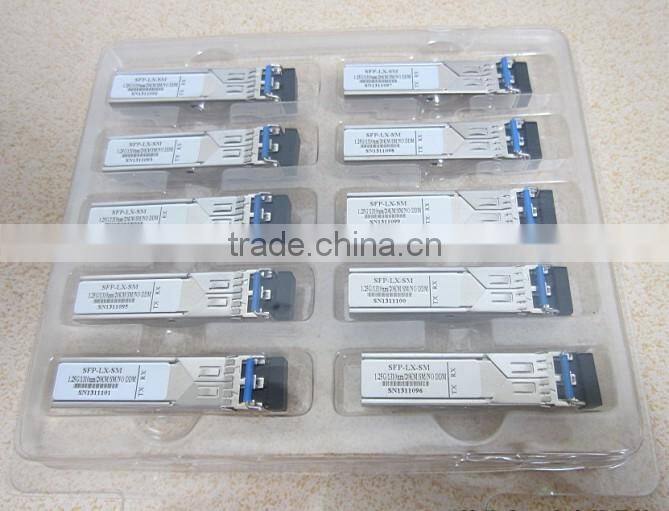 Gigabit Ethernet 1.25Gbps sfp Optical transceiver module/SFP Transceiver