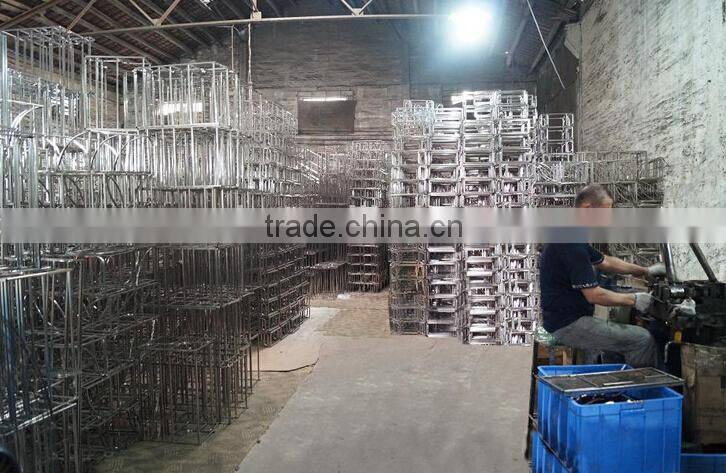 RH-HZM35-06014 movable three layers metal wire shelf Wire shelving rack 550*330*850mm commodity shelf wire mesh cart
