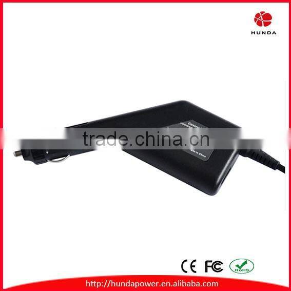 Universal Laptop Car Charger with Single USB for Samsung, Lenovo, Asus, Acer, HP Notebook