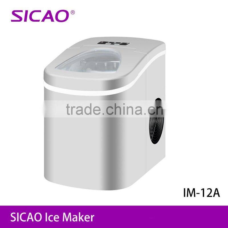 compressor portable pellet ice maker machine for home
