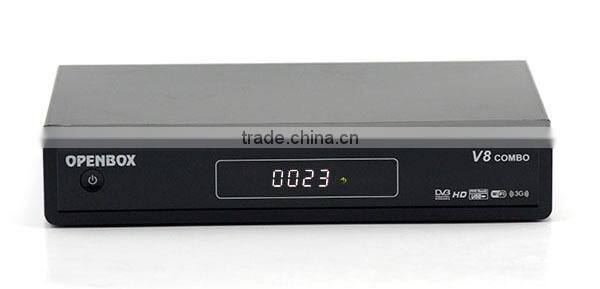 Promotional Satellite TV wifi adapter DVB-S/S2 DVB-T/T2 HD set top box Support Porn Youtube IPTV Cccam GPRS 3G USB WIFI