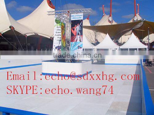 Synthetic ice rink hockey shooting board made in china