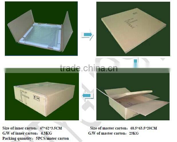 Meanwell driver 1200x600 1209x609x9mm 90W Springs recessed led ceiling panel light