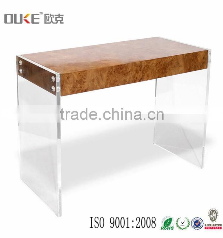 top quality decorative hand made acrylic table