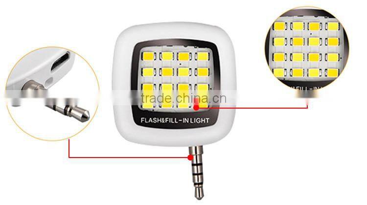 Cheap Price portable Mini mobile phone external led flash sticker