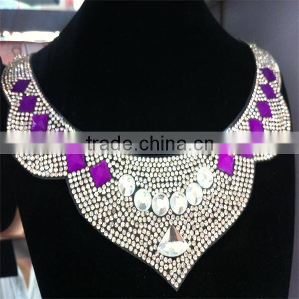 Favorites Compare 2014 handmade women crystal pearl beaded collar,beaded collar necklace