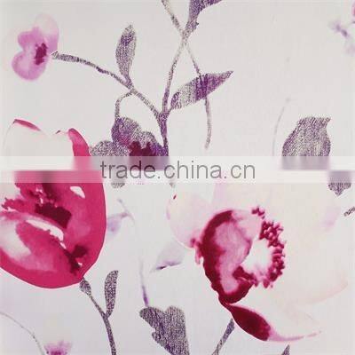 Hot Sale Modern Style Big Flowers Wallpaper for Home