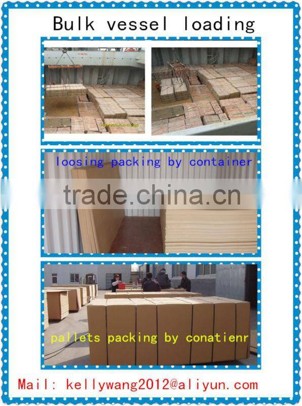 1220*2440mm Melmaine MDF Board/Laminate Sheet/Laminate MDF Board