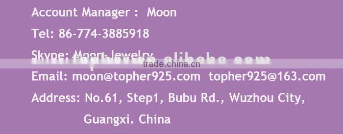 2015 wing jewelry for girl white Cz wholesale silver pendant alibaba china