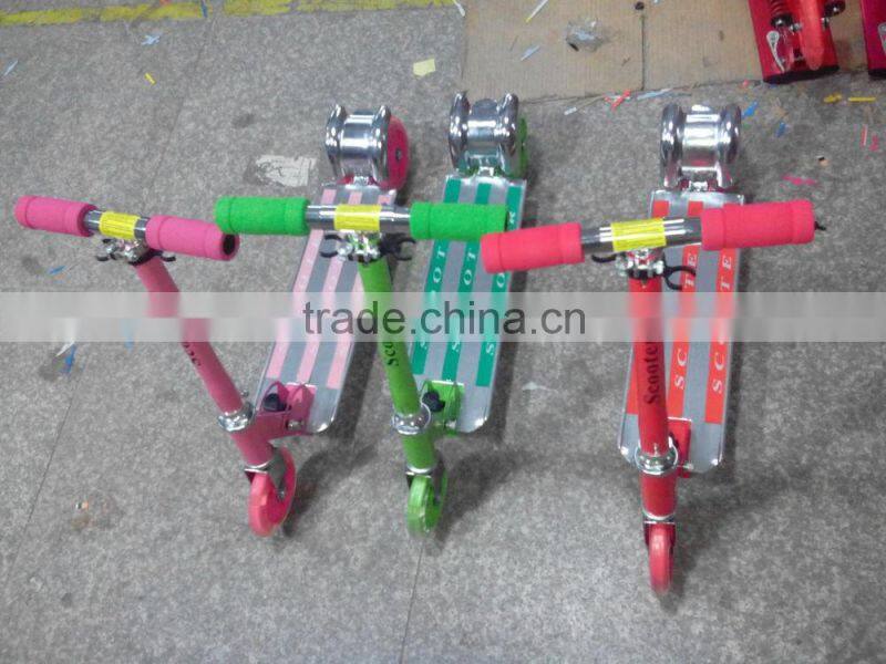 kids pedal kick scooter