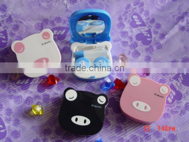 A-908 lovely pig contact lens cases