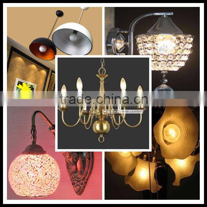 E12/E14 B35 4W 400lm LED Filament flickering flame candle bulb CE/RoSH/TUV/FCC/UL 715