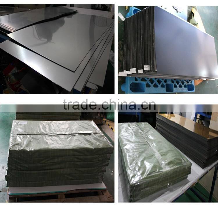 nameplate luminous laser engraving abs double color plastic sheet