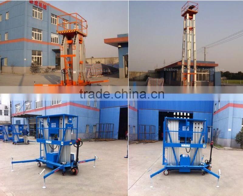 Aluminum Alloy Hydraulic Rising Electric Lifter Table Aerial Maintenance Platform
