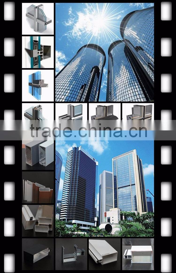 Factory Building Material Aluminum Alloy Curtain Wall Profiles