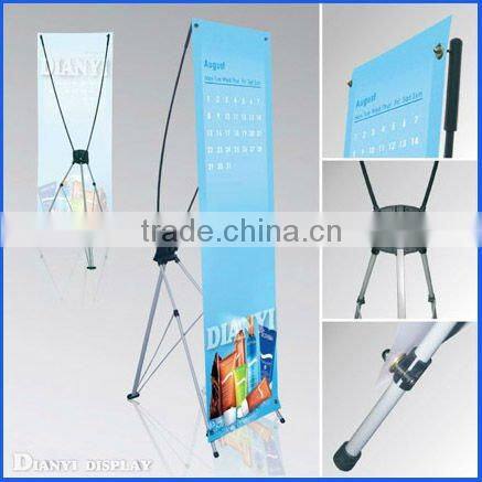 Advertising X tension vertical banner stand retractable banner stands