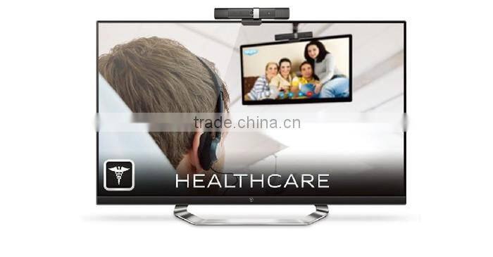 HD6R Full HD Android 4.4 Smart TV Box Built-in HD AF Camera&Dual Mic and dual Speaker HD6 Media player RK3188 Quad Core 2G+16G