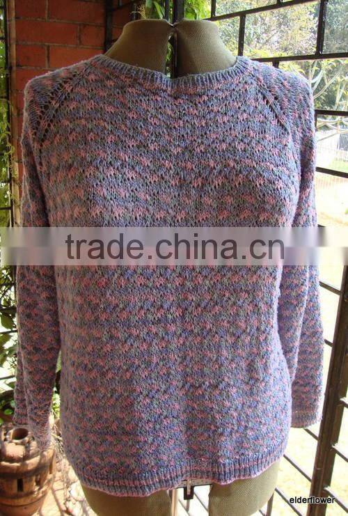 15JWB0120 woman summer 100%bamboo pullover jumper
