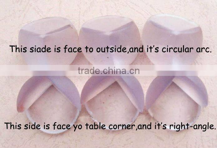 4 x Soft Baby Safety Corner Edge Cushion Desk Table Cover Protector Pads Child