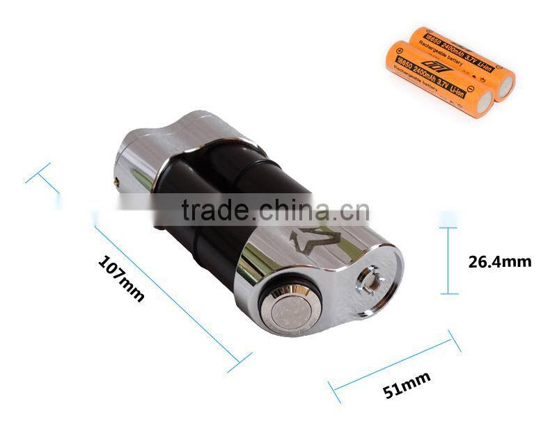 Moonsoon original mech mod dual tube mod mosler mod with whoop box mod