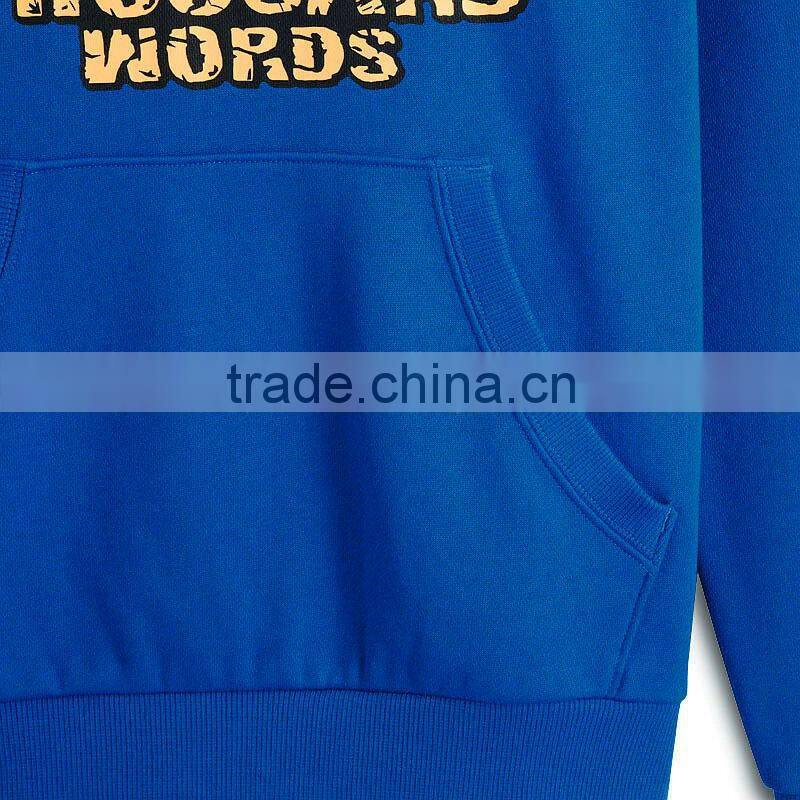 100 Cotton Men's Hooded Printed Sweatshirt