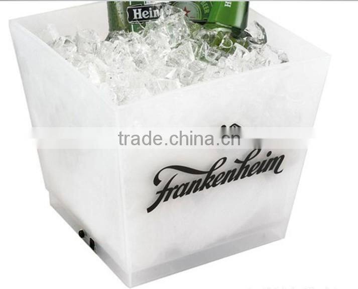 10L Plastic square ice bucket