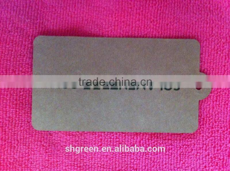 Uncoated surface original printing paper cardboard tag