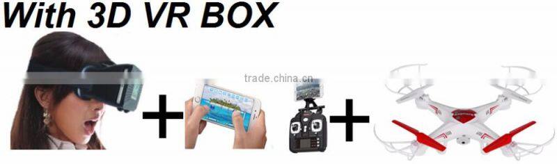 2.4G Wifi Drone with 3D VR Glasses Hold High Headless ,VR 3D Glasses for smartphones