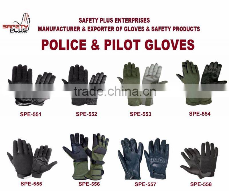 Police and Pilot Glove/military gloves/Army gloves