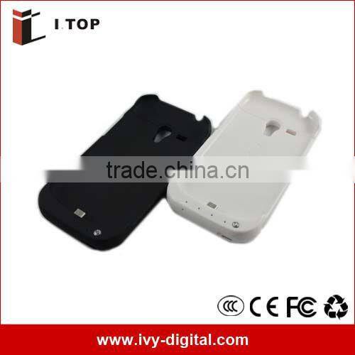 2000mAh External Battery Case for Samsung GT-i8190, Galaxy s3 Mini