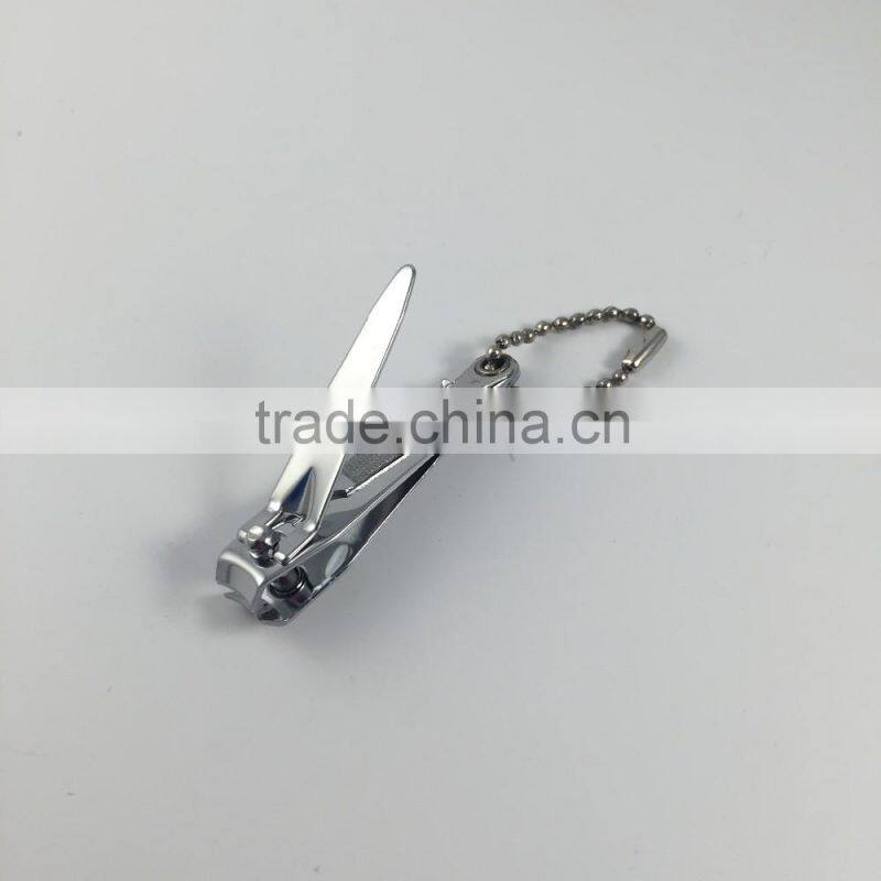 Custom funny engraved stainless steel finger nail clippers