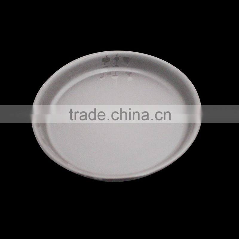 2015 hot selling manufacter wholeasle OEM colorful food plastic personalized melamine corelle plates
