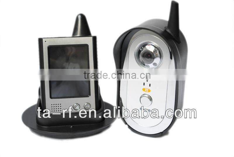 3.5" Screen 2.4G wireless video door phone intercom