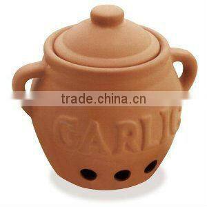 ceramic garlic roaster terracotta garlic pot