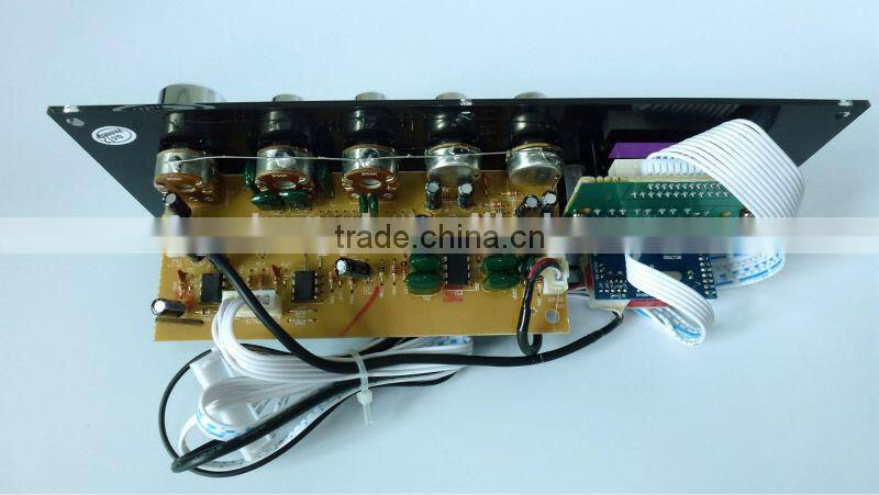 Speaker power amplifier board SKD solution for professional 6.5" Speaker real power 30W(single or double channel are optional)