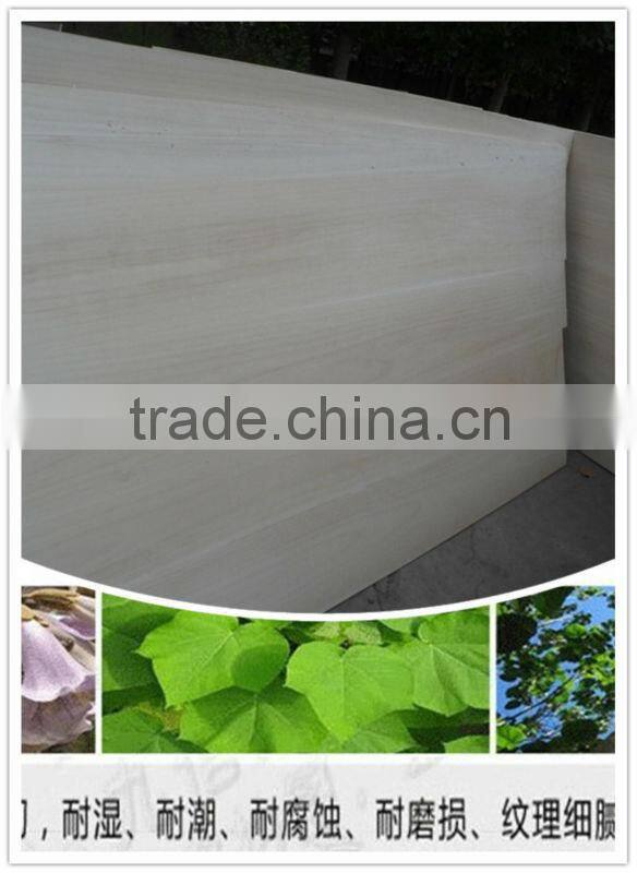 paulownia drawer panel