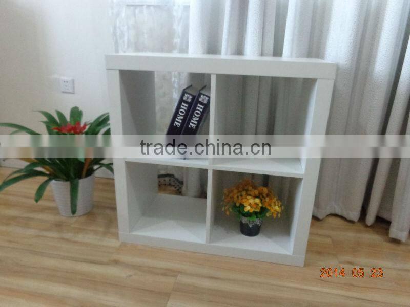 Wooden cube shelf unit | book case | bookshelf