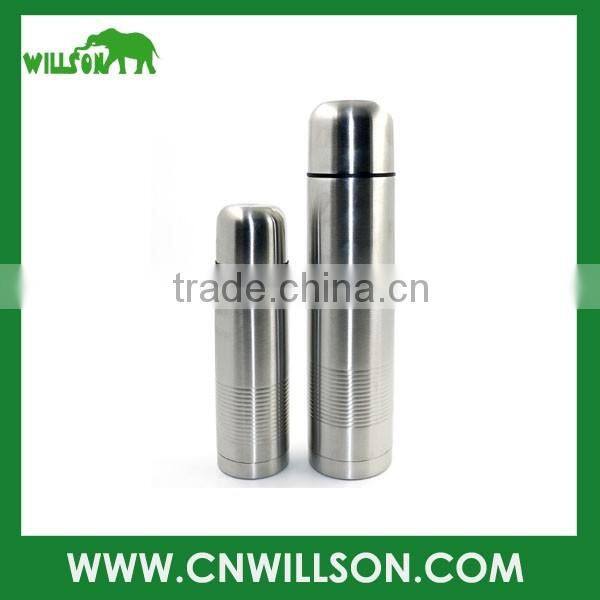 2016 Fashion stylish stainless steel thermos bottle with belt