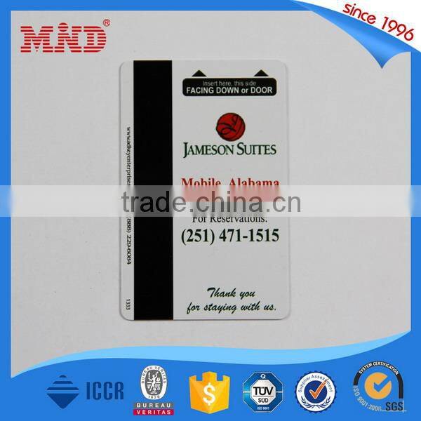 MDP06 3 track magnetic stripe card blank magnetic stripe smart card