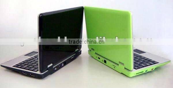 Mini Laptop with CPU WM8502 and 5 colors 7 Inch screen Hot sale